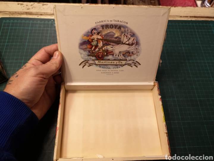 Cajas y cajitas met&aacute;licas: Lote de 3 Cajas Puros - Foto 21