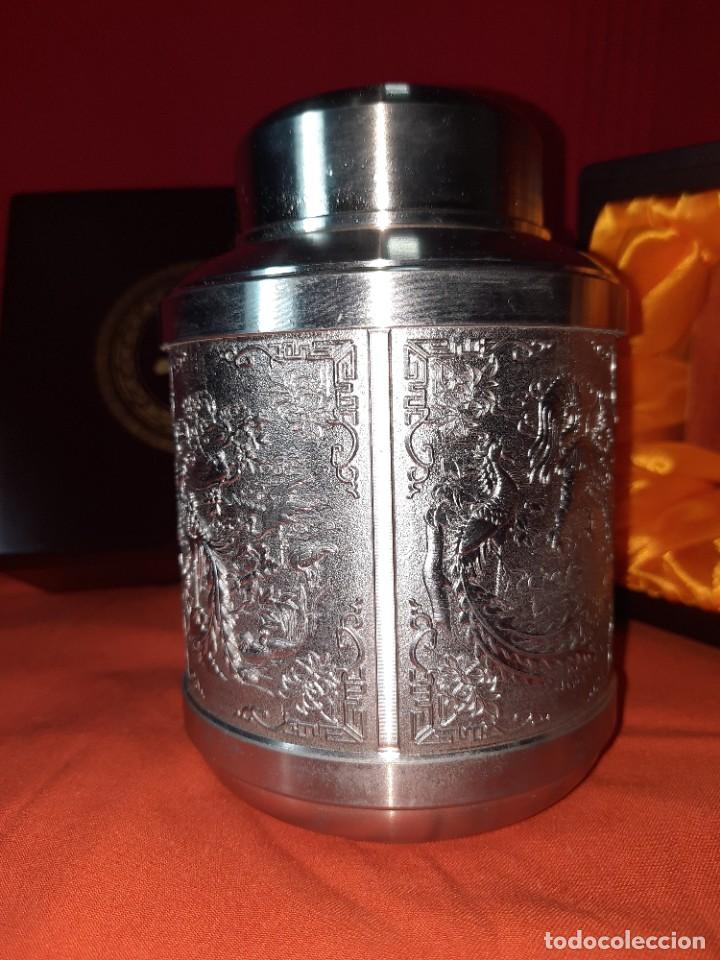 Cajas y cajitas met&aacute;licas: Caja para t&eacute; chino &iexcl; original ! - Foto 2