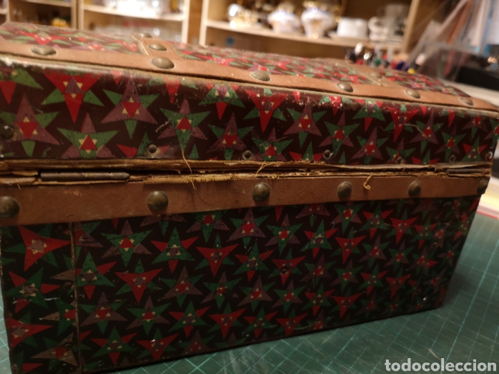 Cajas y cajitas met&aacute;licas: Caja ba&uacute;l madera y chapa - Foto 5