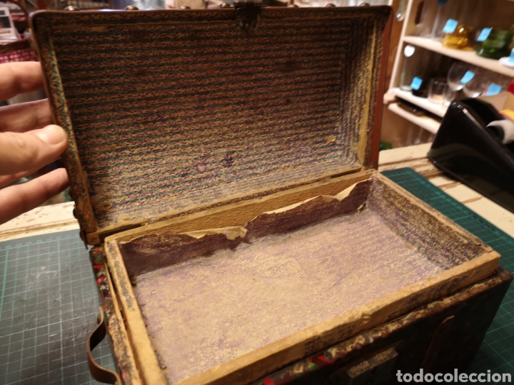 Cajas y cajitas met&aacute;licas: Caja ba&uacute;l madera y chapa - Foto 6