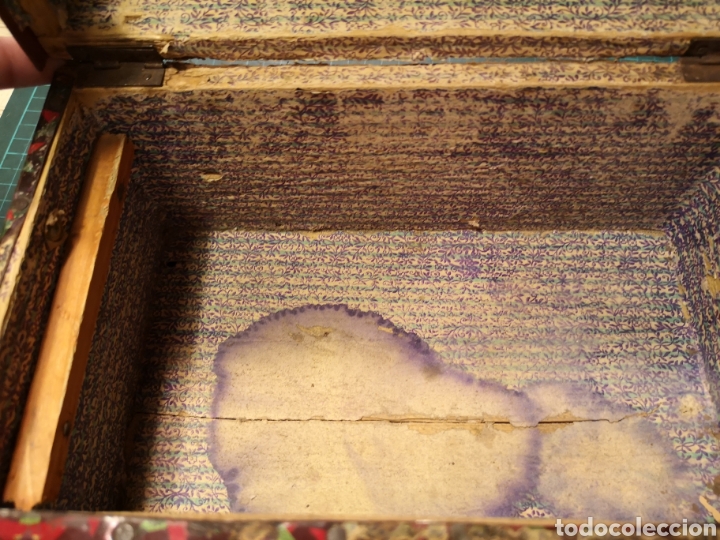 Cajas y cajitas met&aacute;licas: Caja ba&uacute;l madera y chapa - Foto 8