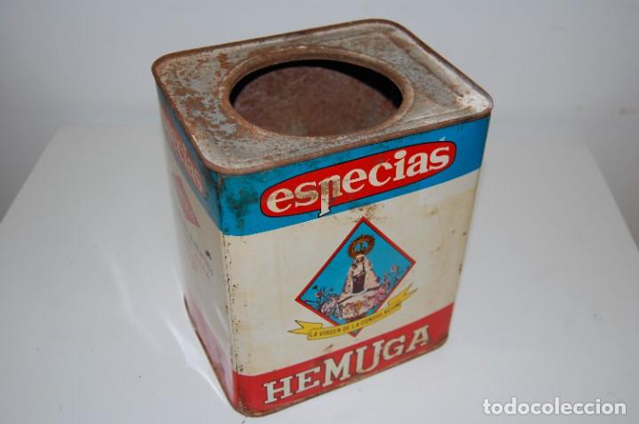Cajas y cajitas met&aacute;licas: LATA DE ESPECIAS HEMUGA - Foto 2