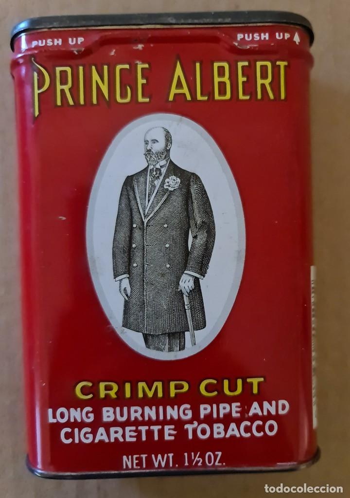 Cajas y cajitas met&aacute;licas: Caja tabaco Prince Albert - Foto 1