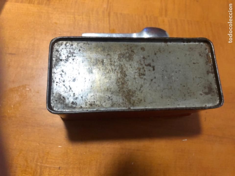 Cajas y cajitas met&aacute;licas: Antigua caja de comprimidos Estrella - Foto 3