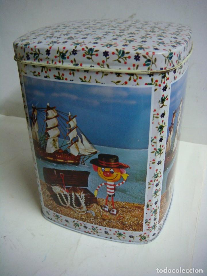 Cajas y cajitas met&aacute;licas: LATA DE CHAPA DE SULTANA CAO