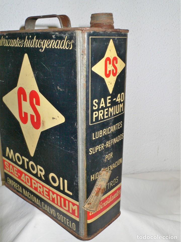 Cajas y cajitas met&aacute;licas: ANTIGUA LATA ACEITE MOTOR CS - Foto 6
