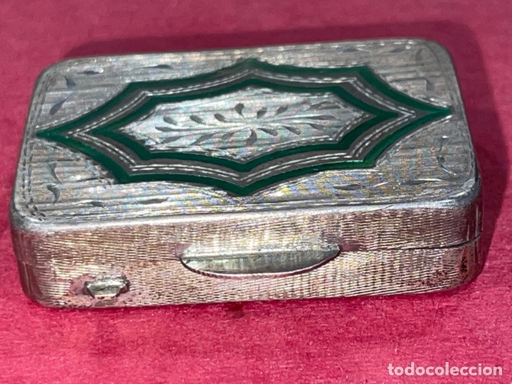 bonita caja pequeña de plata (con contrastes). - Compra venta en  todocoleccion