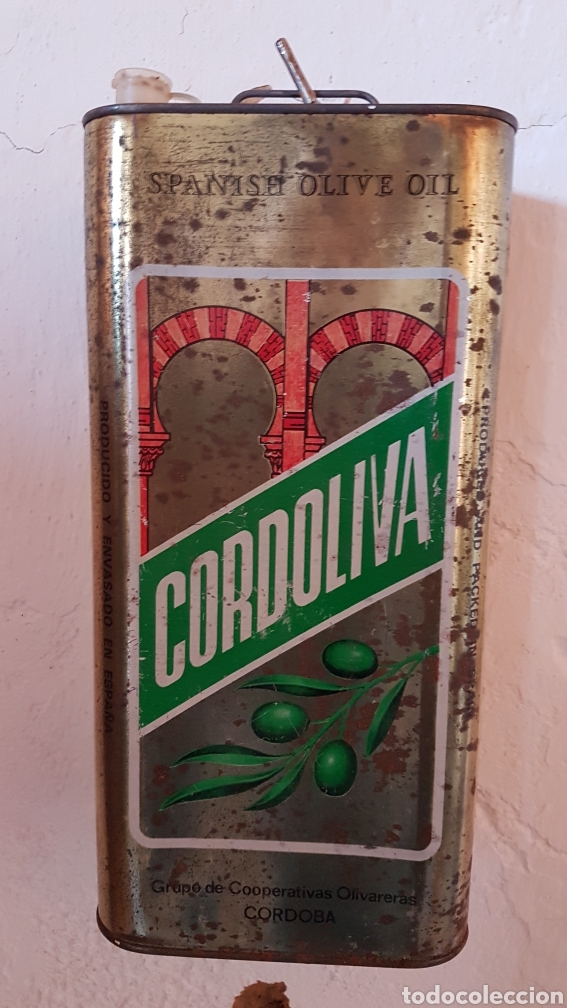 Blechdosen und Kisten: Antigua lata aceite Cordoliva
