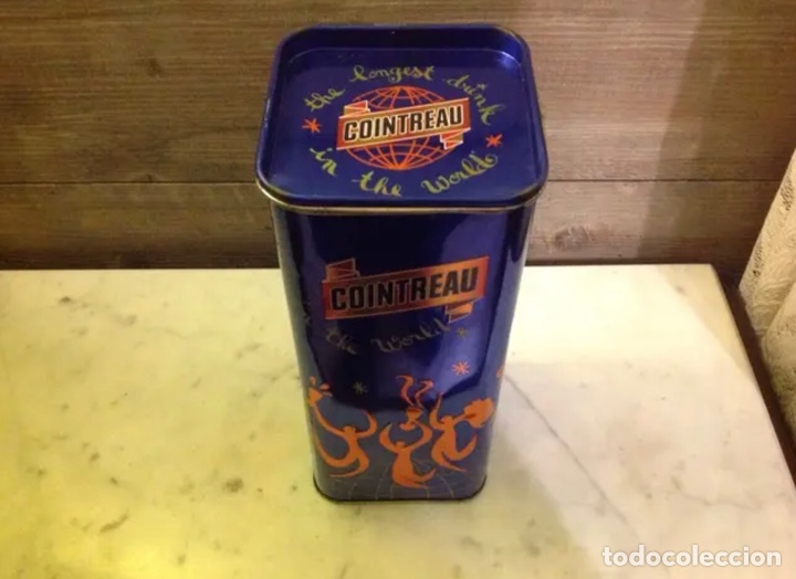 Cajas y cajitas met&aacute;licas: COINTREAU-FUNDA-LATA - Foto 2