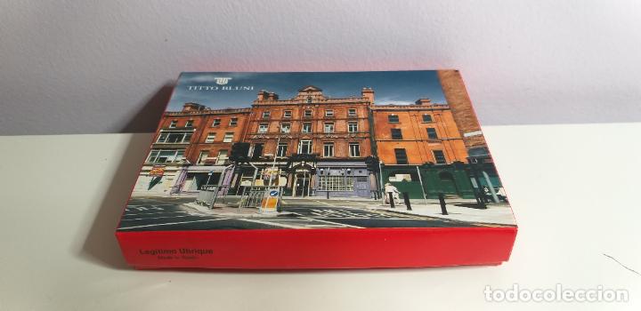 Cajas y cajitas met&aacute;licas: CAJA DE CART&Oacute;N DE PUBLICIDAD TITTO BLUNI. 14 CM * 11 CM * 2,5 CM.