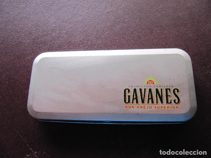 Boxes and metal boxes: CAJITA METALICA TRADICION FAMILIAR GAVANES RON A&Ntilde;EJO
