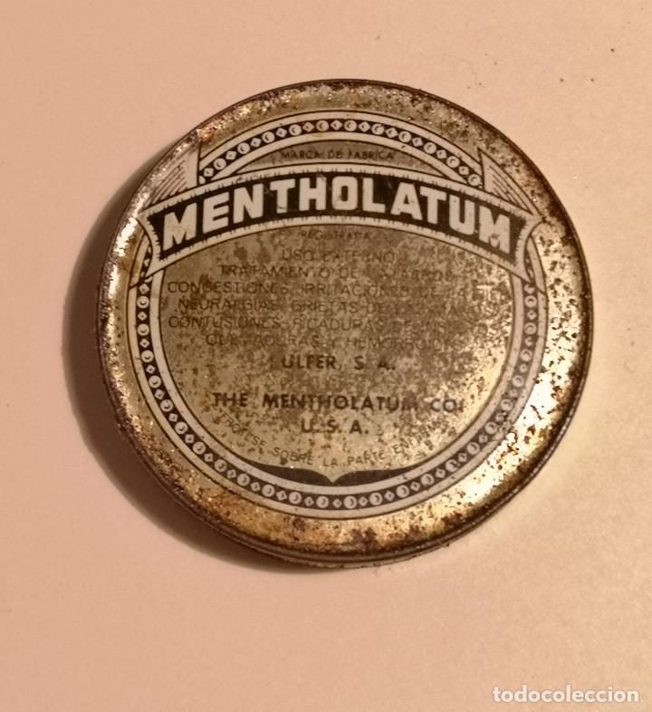 Caixas e caixinhas met&aacute;licas: CAJA METALICA - MENTHOLATUM