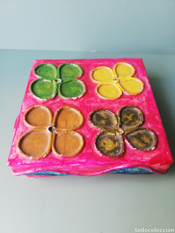 Caixas e caixinhas met&aacute;licas: COLOREADA CAJA DE PASTA DE PAPEL O DE MIGA
