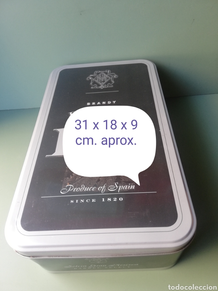 Cajas y cajitas met&aacute;licas: CAJA DE Brandy PEINADO 10O - Foto 4