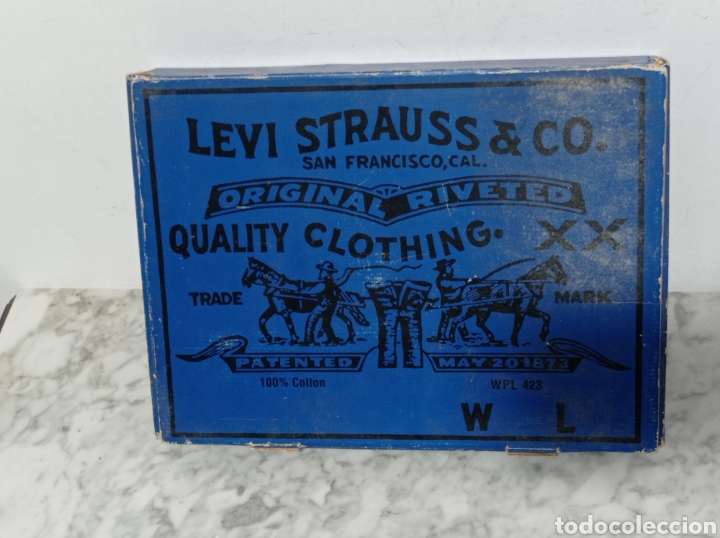 Blechdosen und Kisten: CAJA LEVI STRAUSS MEDIDAS 30X41X6 DE ALTO
