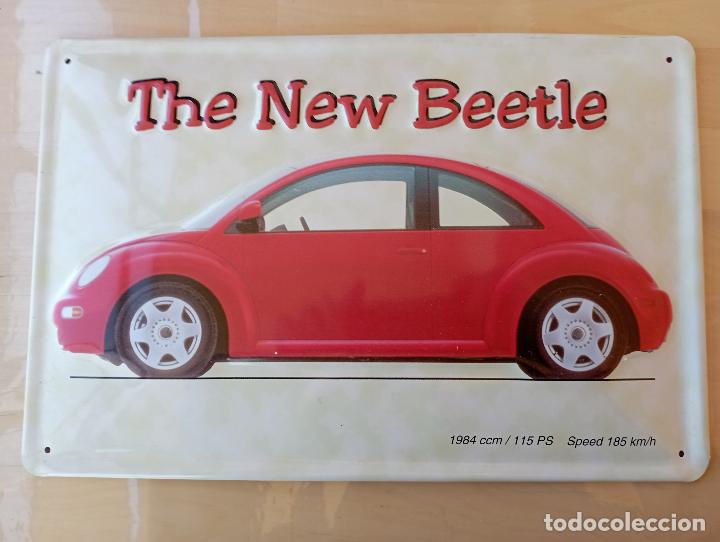 Cajas y cajitas met&aacute;licas: CHAPA THE NEW BEETLE - Foto 2