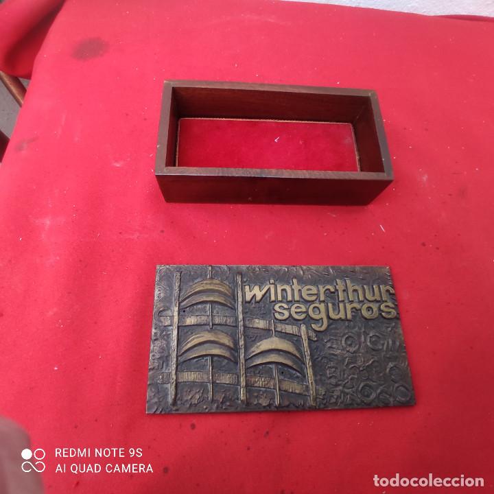 Cajas y cajitas met&aacute;licas: caja con tapa de bronce - Foto 3