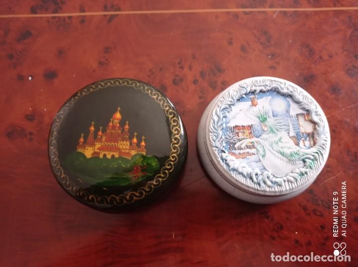 Cajas y cajitas met&aacute;licas: DOS CAJAS DE DIFRENTE METERIAL - Foto 1