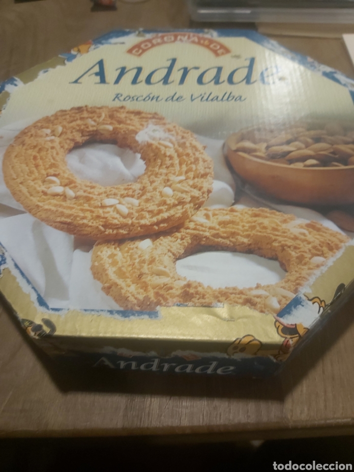 Blechdosen und Kisten: ANDRADE CAJA VINTAGE ROSC&Oacute;N DE VILLALBA 450 GRAMOS GRAMOS VAC&Iacute;A