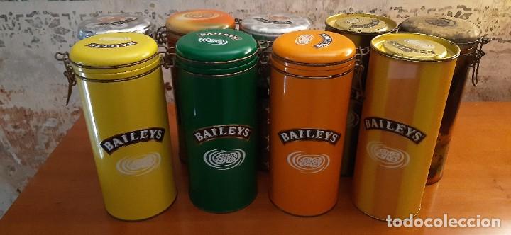 Cajas y cajitas met&aacute;licas: 9 LATAS BAILEYS - Foto 2