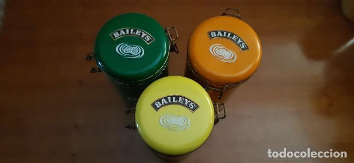 Cajas y cajitas met&aacute;licas: 9 LATAS BAILEYS - Foto 4