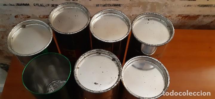 Cajas y cajitas met&aacute;licas: 7 LATAS DE WISKY JB - Foto 3