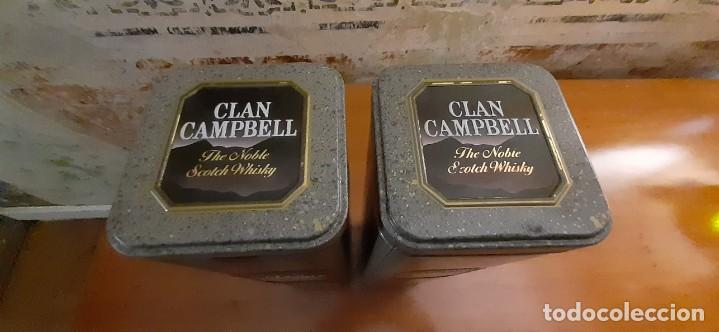 Cajas y cajitas met&aacute;licas: 2 LATAS DE CLAN CAMPBELL - Foto 5