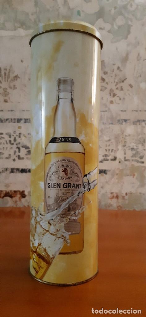 Cajas y cajitas met&aacute;licas: LATA DE GLEN GRANT - Foto 2