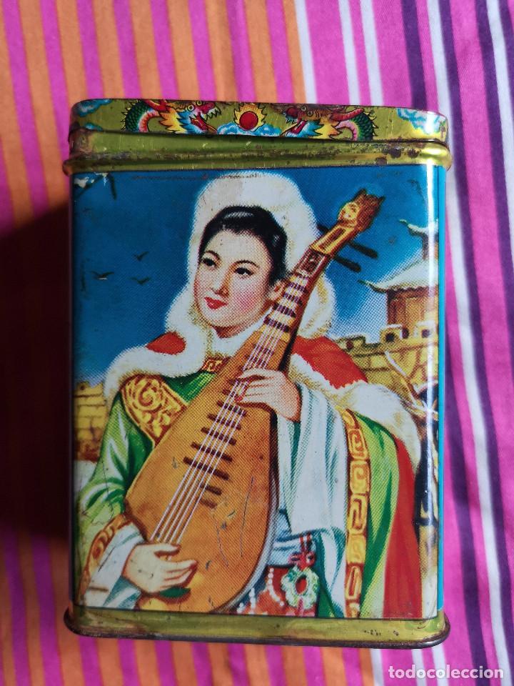 Casse e cassette metalliche: CAJA METALICA - TEA SET BRAND - TE NEGRO TAILANDES