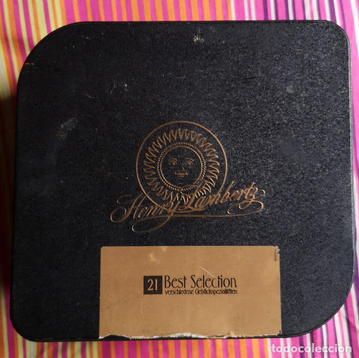 Casse e cassette metalliche: CAJA METALICA - GALLETAS HENRY LAMBERTZ Nr 21 - BEST SELECTION