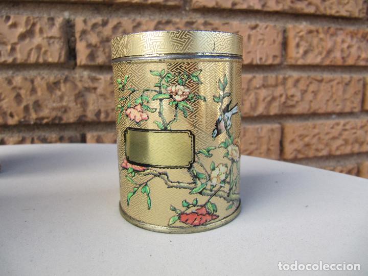 Boxes and metal boxes: CAJA METALICA CILINDRICA DODO SPICE&HERB TIN MADE IN UK