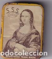 Boxes and metal boxes: GIOCONDA- ANTIGUA CAJITA METAL LITOGRAFIADO PARA AGUJAS DE GRAM&Oacute;FONO
