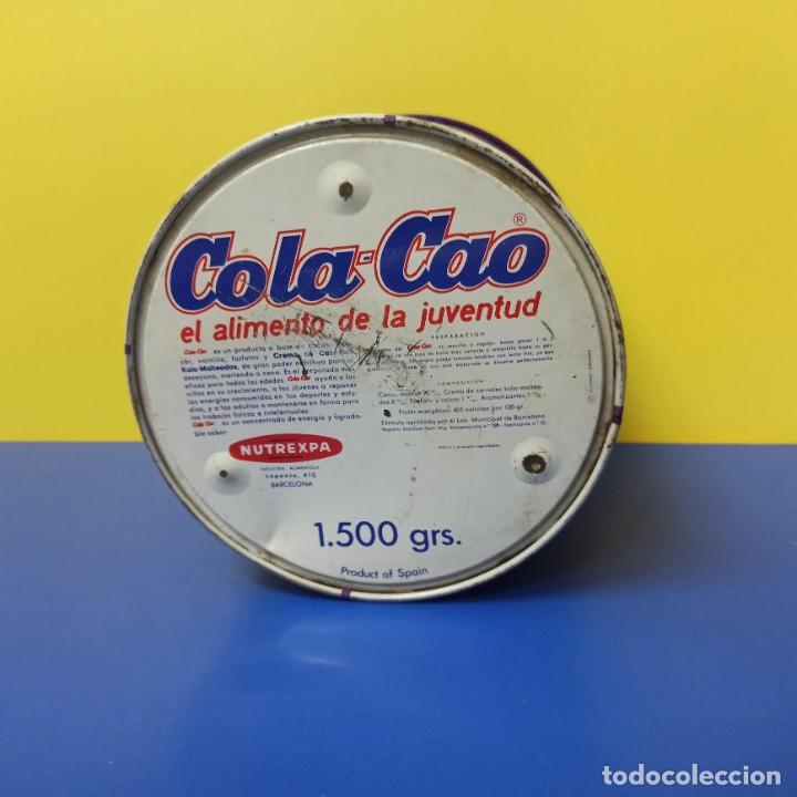 Cajas y cajitas met&aacute;licas: RARA ANTIGUA CAJA LATA - METALICA - COLA-CAO - NUTREXPA - EL ALIMENTO DE LA JUVENTUD