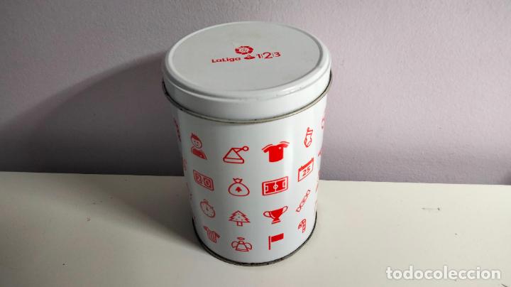 Cajas y cajitas met&aacute;licas: CAJA METALICA PUBLICIDAD BANCO SANTANDER.