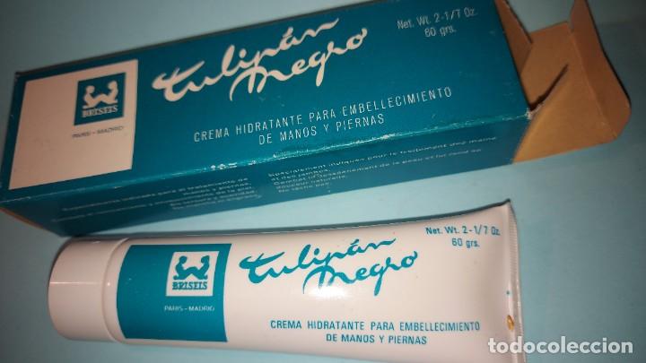 Cajas y cajitas met&aacute;licas: CAJA CON CREMA DE MANOS TULIPAN NEGRO