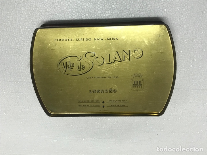 Cajas y cajitas met&aacute;licas: Caja Solano motivos navide&ntilde;os - Foto 4