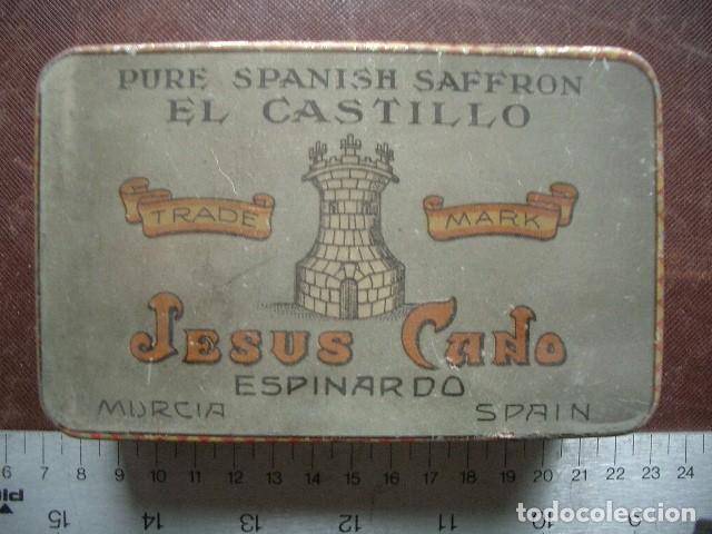 Boxes and metal boxes: Caja de azafr&aacute;n antigua.