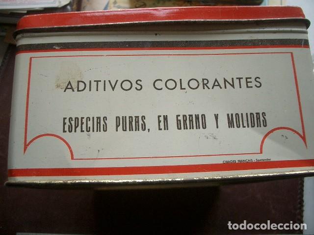 Cajas y cajitas met&aacute;licas: Caja de azafr&aacute;n de La Mancha y Arag&oacute;n. - Foto 5
