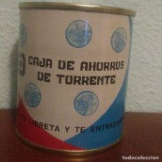 Cajas y cajitas metálicas: HUCHA DE LA CAJA DE AHORROS DE TORRENTE - VALENCIA - NUEVA