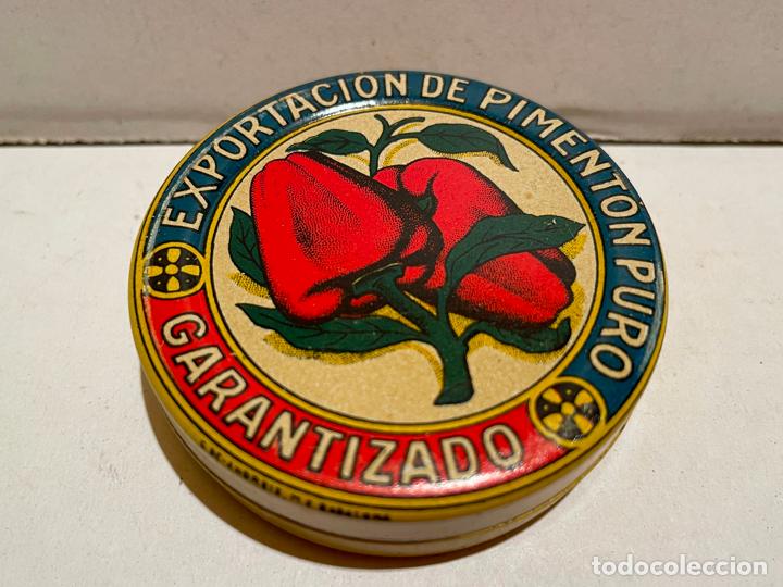 Cajas y cajitas met&aacute;licas: LATITA DE PIMENTON EXPORTACION - Foto 1