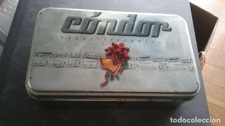 Casse e cassette metalliche: Caja met&aacute;lica. Calcetines C&oacute;ndor. (621)