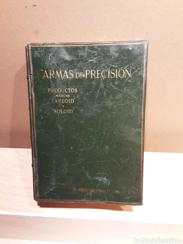 Cajas y cajitas met&aacute;licas: Caja hojalata &rdquo; Armas de precision&rdquo; - Foto 1