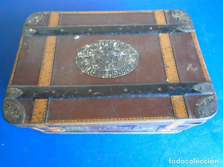 Cajas y cajitas met&aacute;licas: (PUB-220409)LATA ALMENDRAS GARRAPI&Ntilde;ADAS SALINAS ALCALA DE HENARES