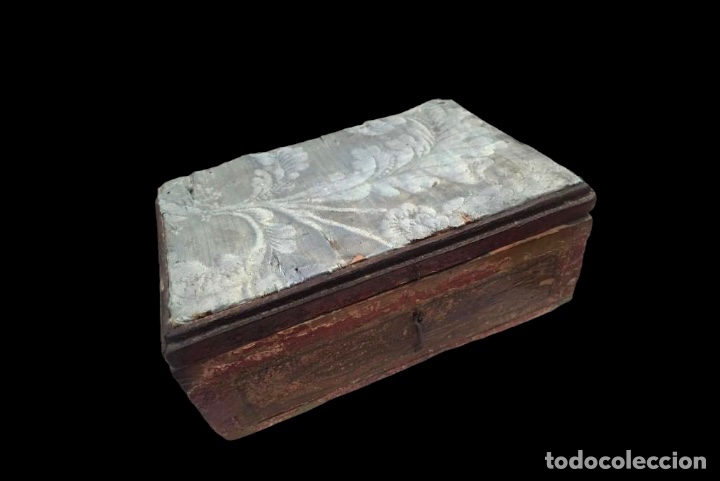 Cajas y cajitas met&aacute;licas: Caja policromada s. XVIII - Foto 1