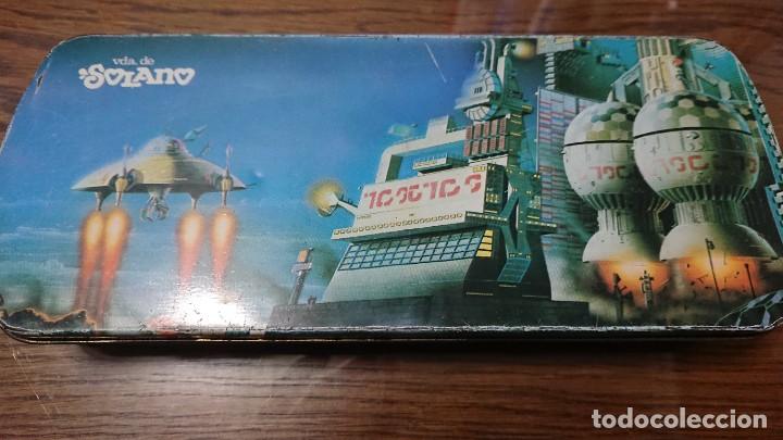 Cajas y cajitas met&aacute;licas: LATA SPACE AGE, VDA DE SOLANO - Foto 2