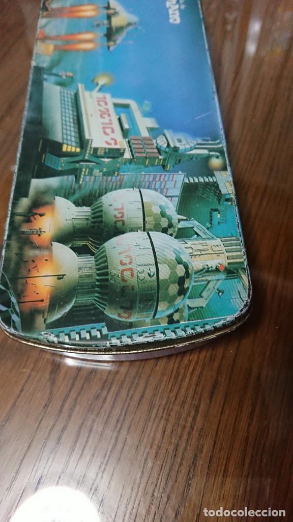 Cajas y cajitas met&aacute;licas: LATA SPACE AGE, VDA DE SOLANO - Foto 6