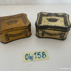 Cajas y cajitas metálicas: CAJA METAL DE COLECCIÓN DE CHOCOLATE. Lote 336939133