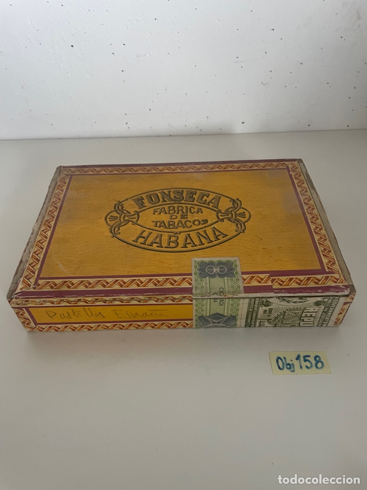 Cajas y cajitas met&aacute;licas: Caja de puros Fonseca - Foto 1