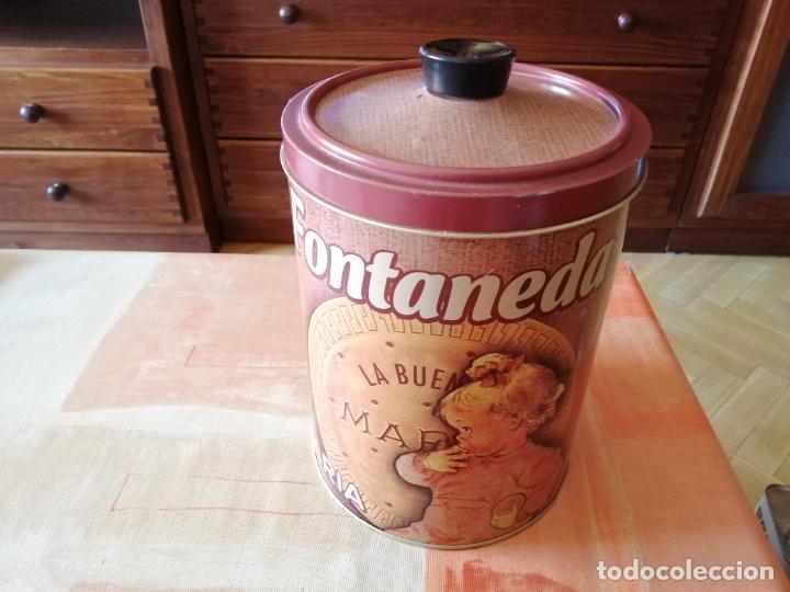 Cajas y cajitas met&aacute;licas: lata galletas fontaneda la buena maria buen estado ver fotos