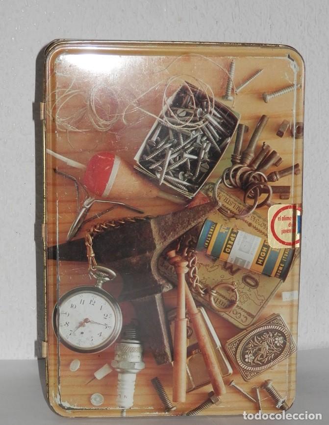 Cajas y cajitas met&aacute;licas: ANTIGUA LATA DE LA COLA CAO